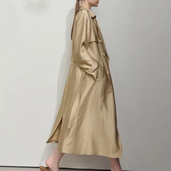 Minimalist Autumn Trench Coat