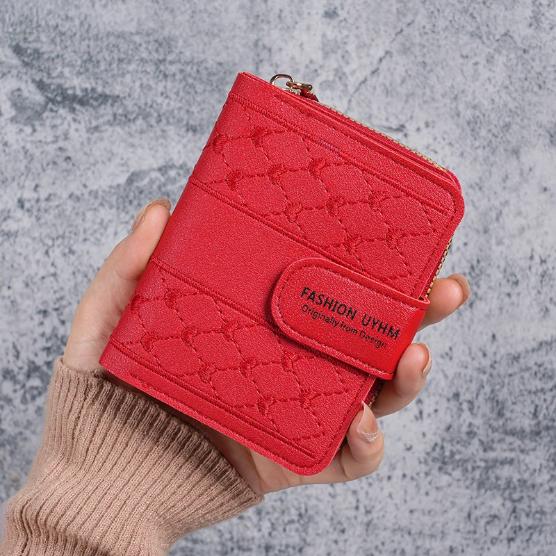 Large-Capacity Short Purse with Zipper — Image 10