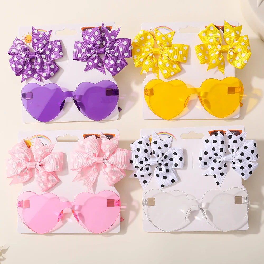 Girls' Bow Hair Clips