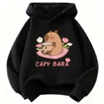 Kids' Capybara Print Hoodie — Image 3
