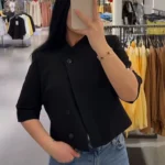 Casual Turtleneck Blazer — Image 3