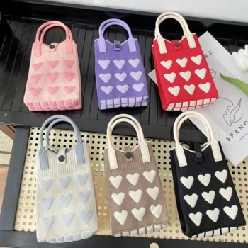 Knitted Short Bag