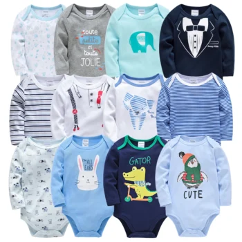 Newborn 6-Piece Cotton Long Sleeve Set