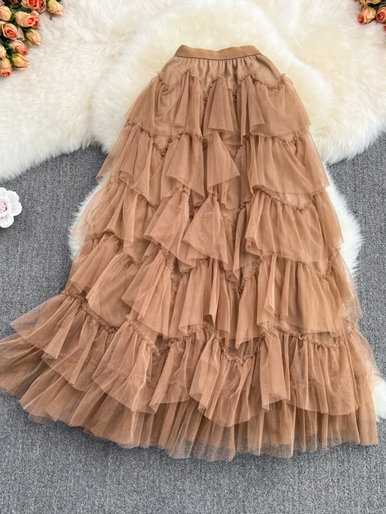 A-Line Tulle Tutu Skirt