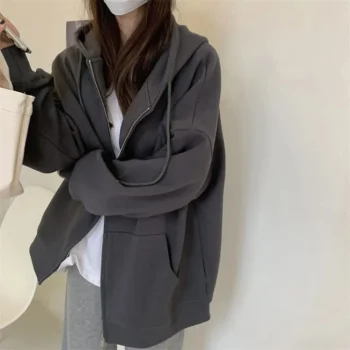 Solid Long Sleeve Spring Coat
