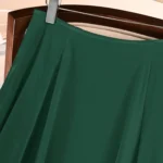 Elegant Satin A-Line Skirt — Image 6