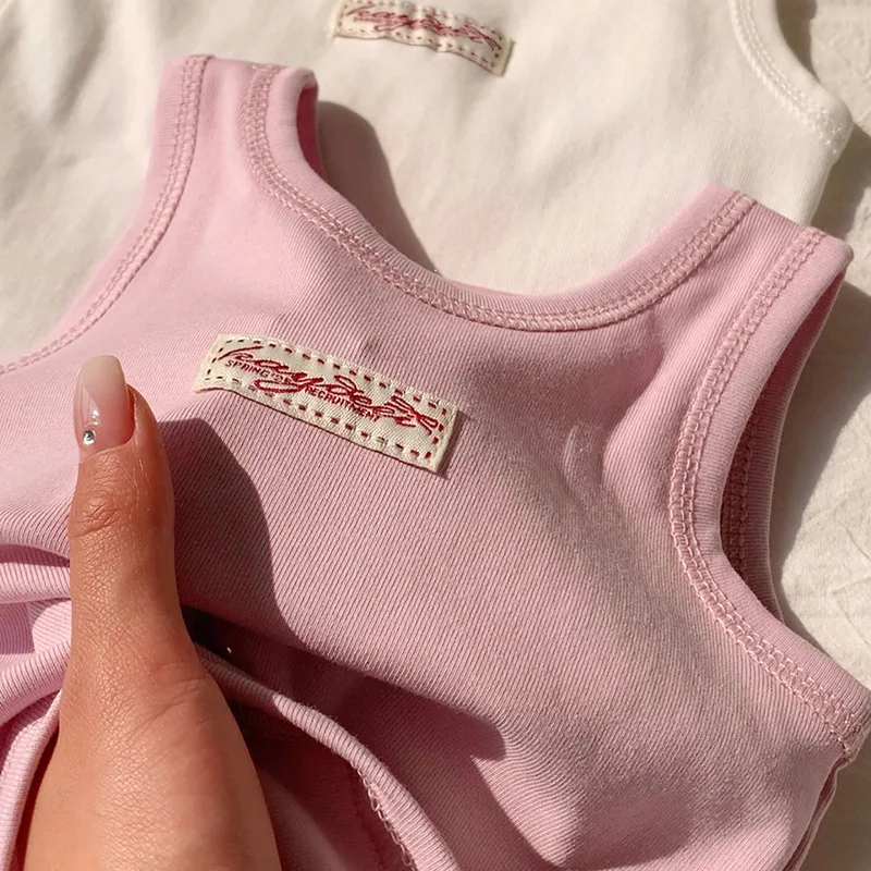 Kids' Cotton Vest and T-Shirt