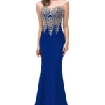 Sweetheart Mermaid Evening Dress with Lace Embroidery — Image 6
