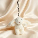 Velvet Bunny Keychain