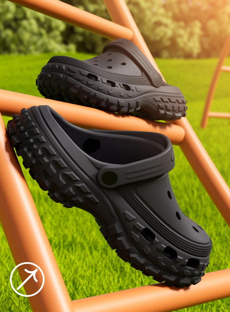 Summer Closed-Toe Platform Beach Sandals — Image 9