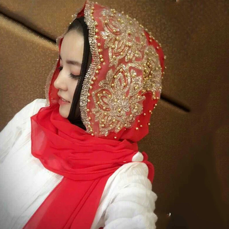 طرحة شيفون كلاسيكية