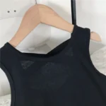 Girls' Black Dress with Tulle Skirt — Image 5
