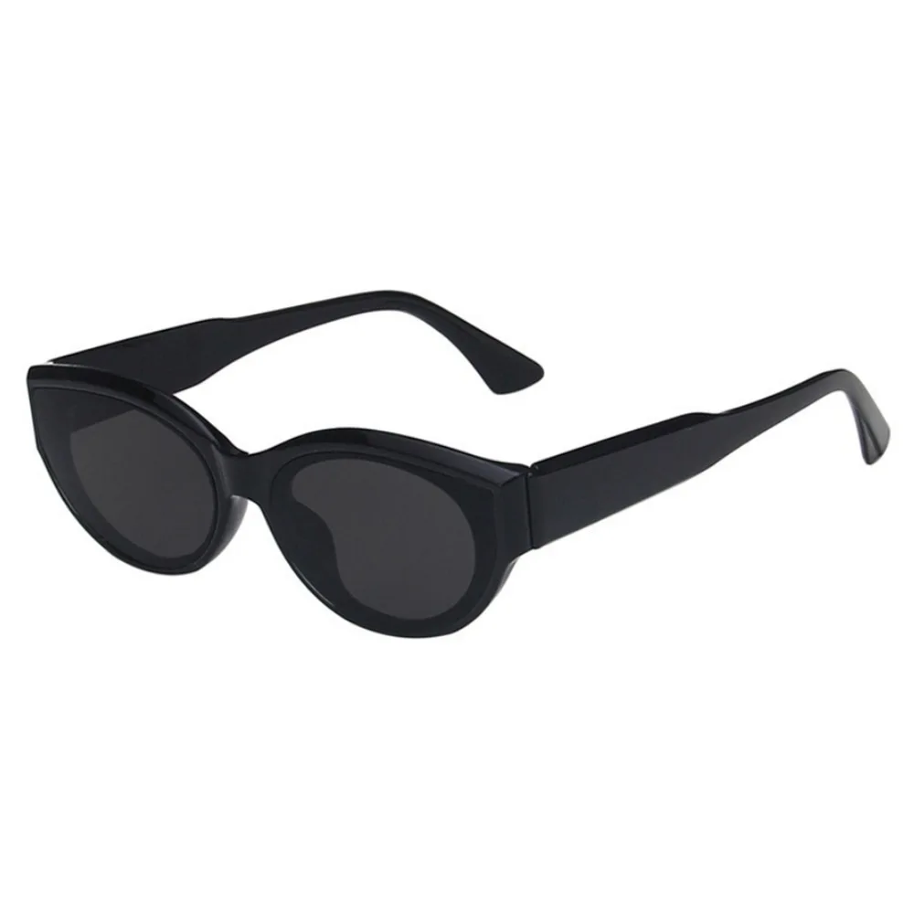 Small Oval Cat-Eye Sunglasses
