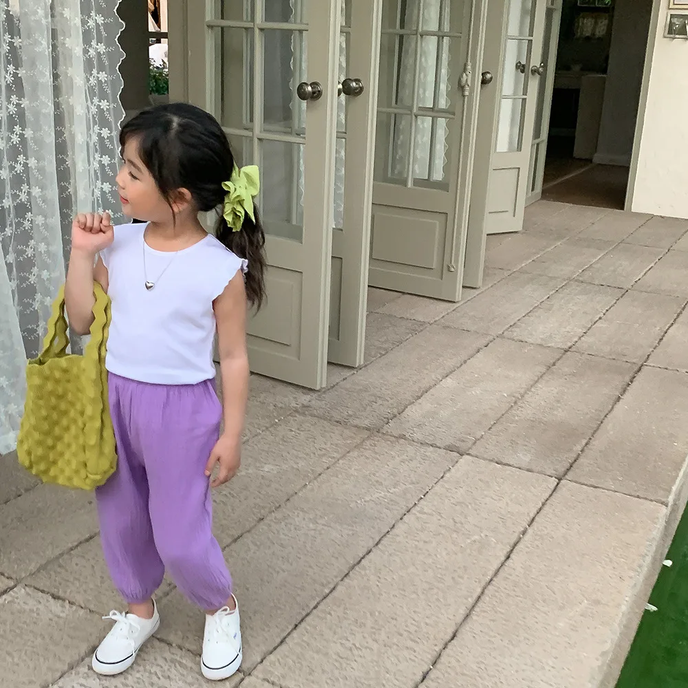 بنطال أطفال فضفاض لنزهات الصيف — صورة تفصيلية 7
