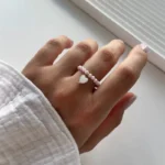 إسورة خرز مطاطية بشكل قلب — صورة 2
