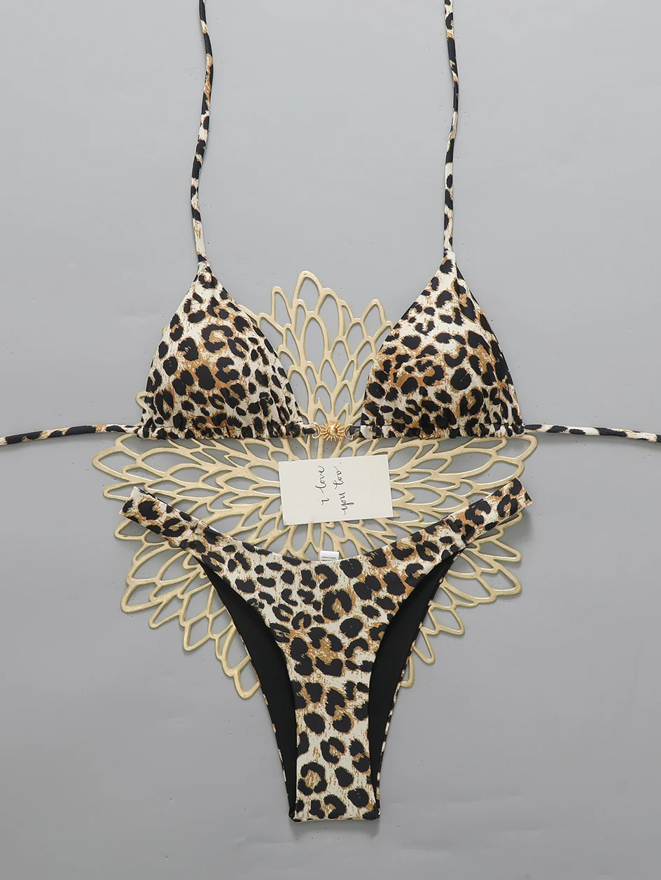 Leopard Print Swimsuit — Image 23
