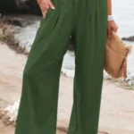 Casual Beach Pants with Drawstring — Image 3