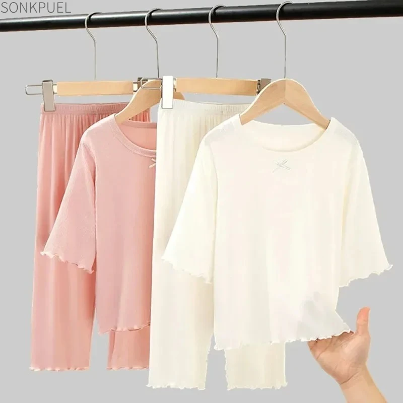 Girls' Lightweight Short Sleeve Summer Set