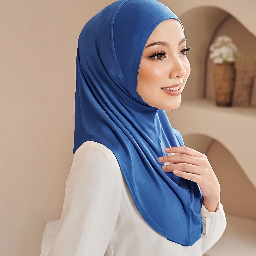 Instant Hijab in Stretchy Fabric