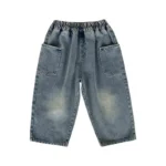 Kids' Solid Autumn Pants — Image 5