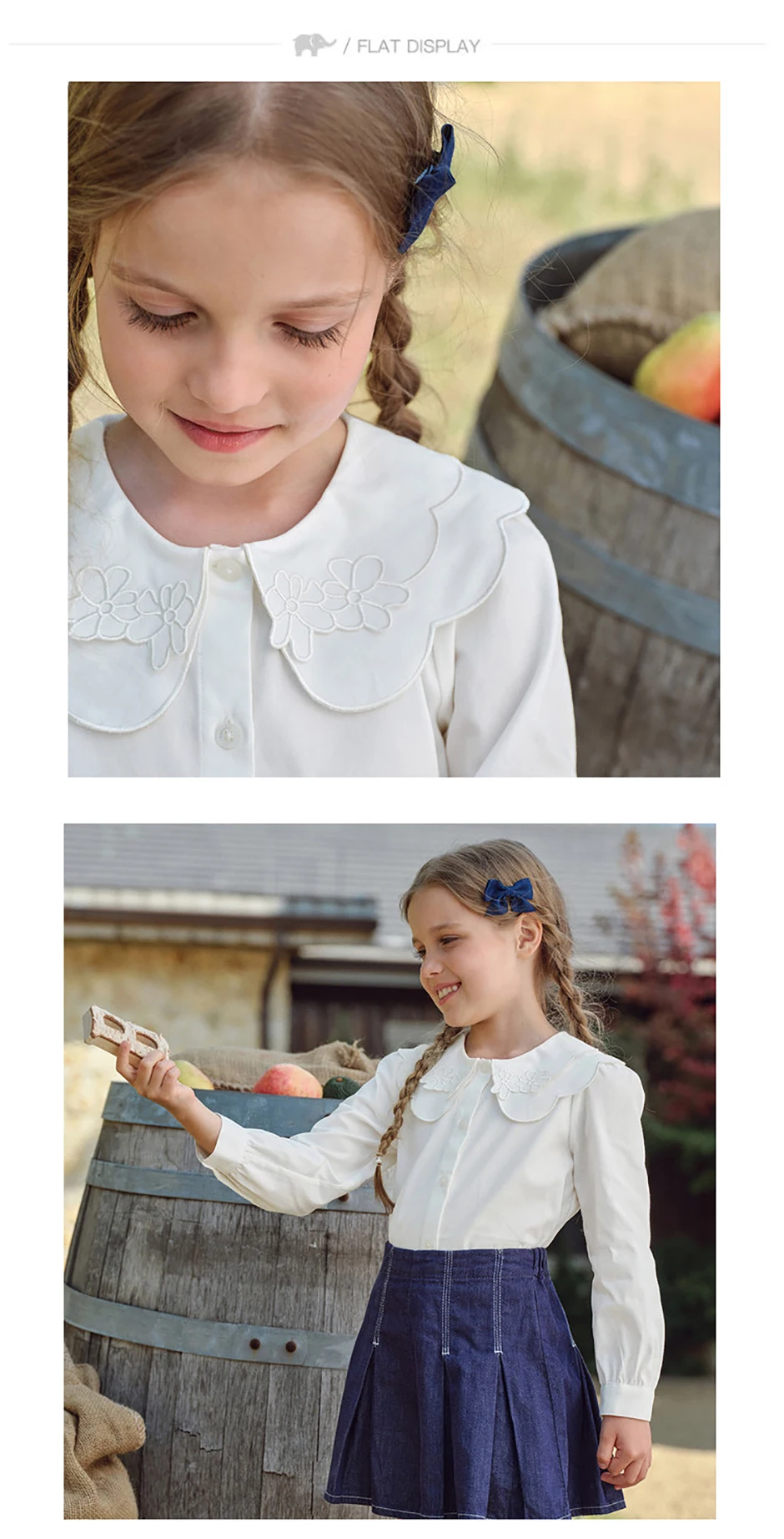 Girls' Autumn Long Shirt — Image 10
