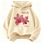 Kids' Floral Hoodie — Image 2