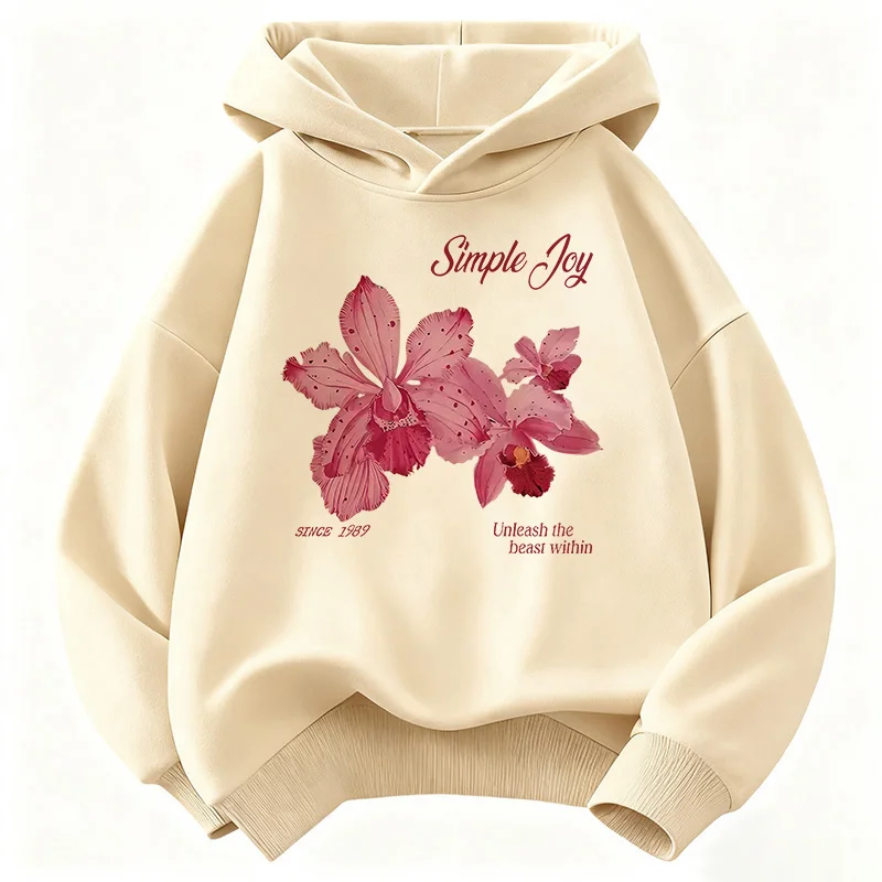 Kids' Floral Hoodie