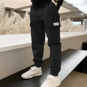 Boys' Cotton Summer Cargo Pants