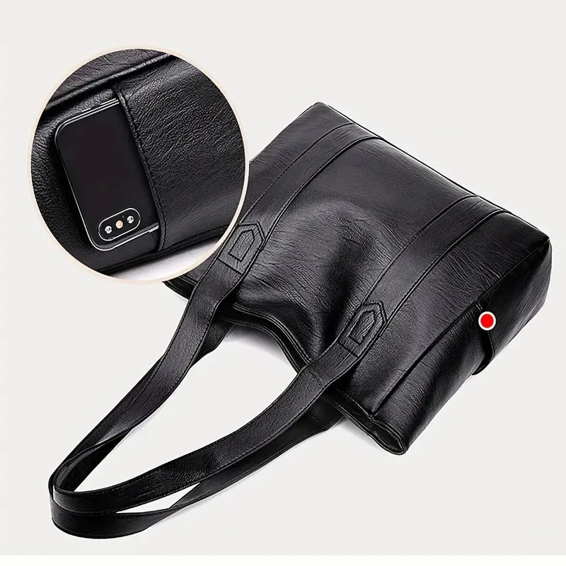 Vintage Large-Capacity Canvas Shoulder Bag