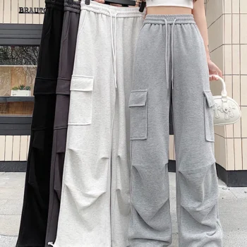 Cargo Pants with Drawstring