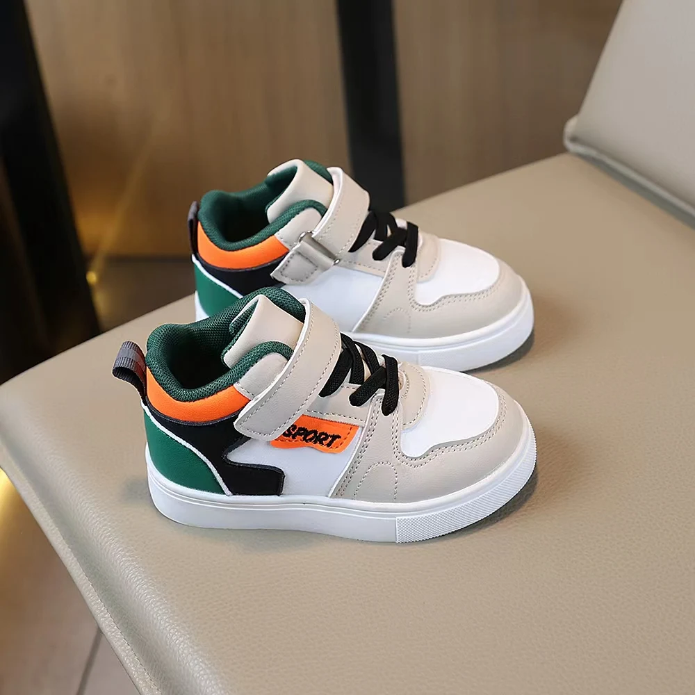 Baby Casual Lightweight Lace Sneakers with Drawstring