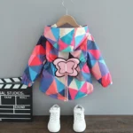 Girls' Hooded Zip-Up Jacket — Image 4