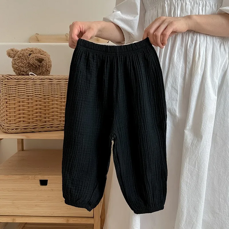 Kids' Solid Lightweight Pants for Summer