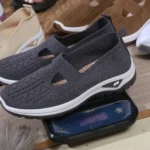 Women's Casual Summer Shoes with Ribbed Sole — Image 3