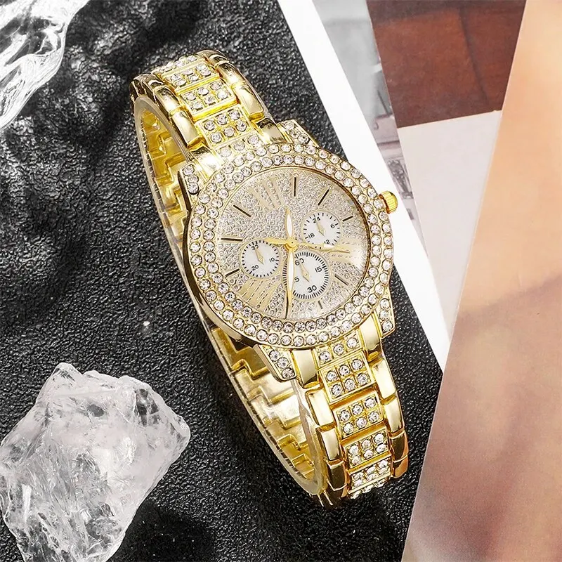 Watch, Ring, Necklace and Earrings Set