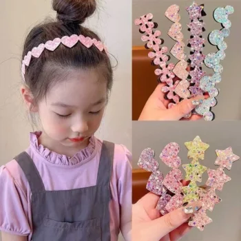 Kids' 5-Piece Hair Accessory with Fringe