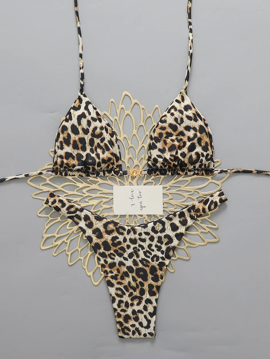 Leopard Print Swimsuit — Image 8