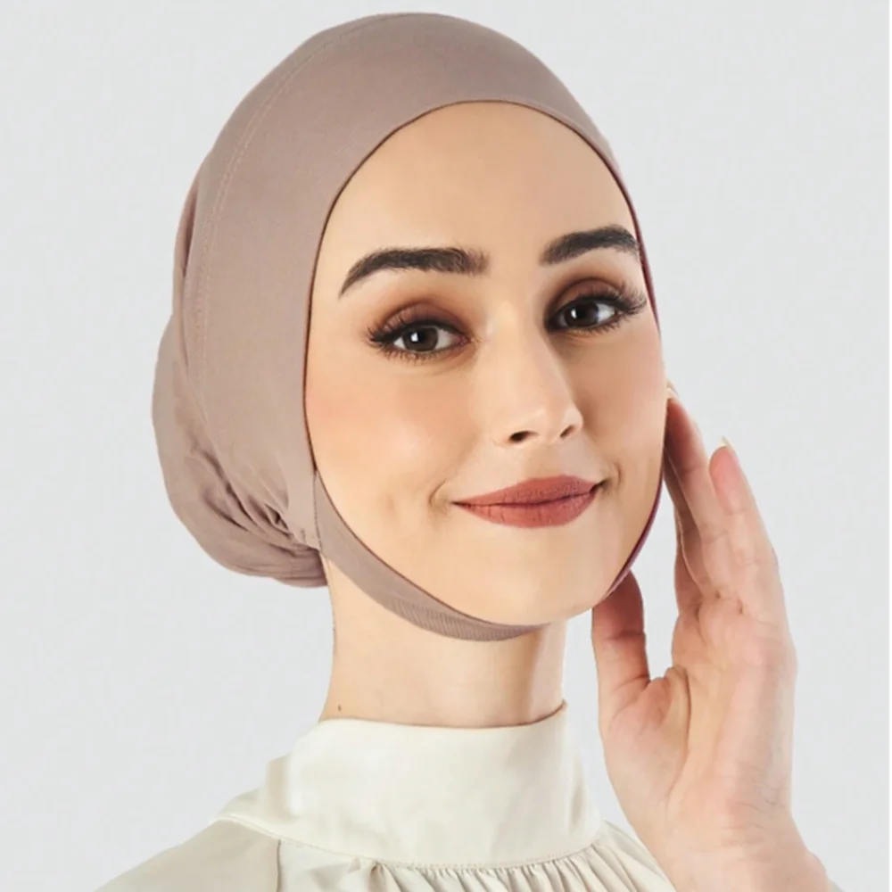 2-Piece Solid Hijab