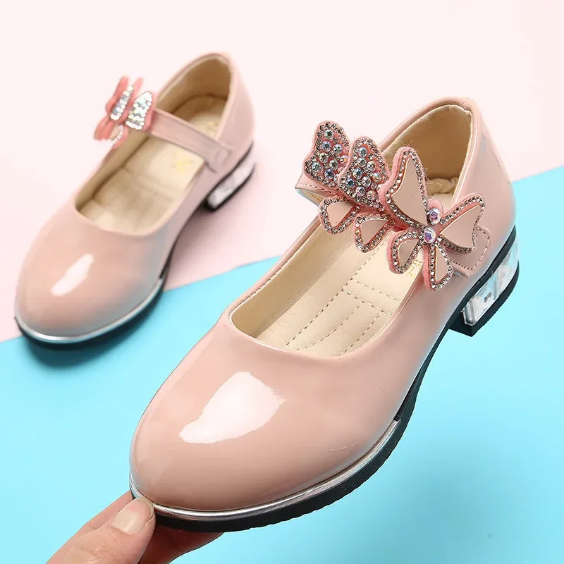 Girls' Leather Party Shoes