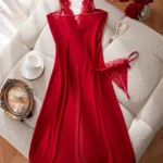 Long Nightgown and Underwear Set — Image 3