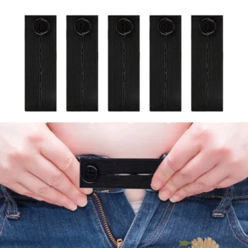 6-Piece Belt with Buttons