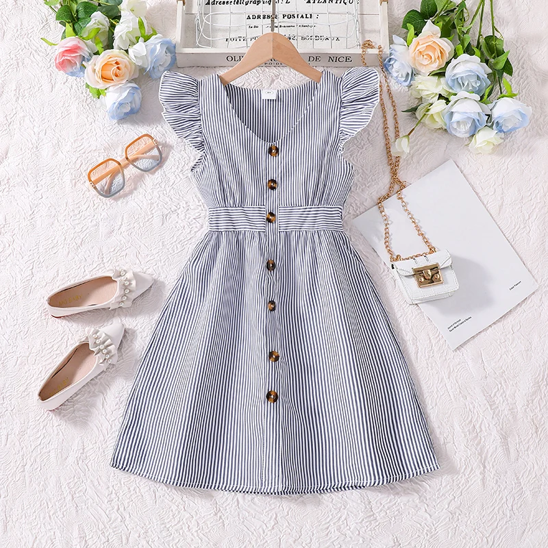 Bright-Colored Dress for Older Girls