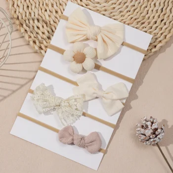 Newborn 5-Piece Set with Bow