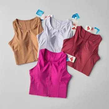 Crop Top with Zipper