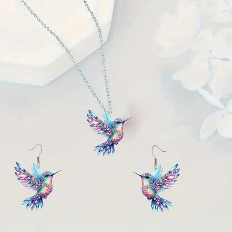 Elegant Colorful Acrylic Set