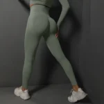 Seamless High-Waisted Leggings — Image 5