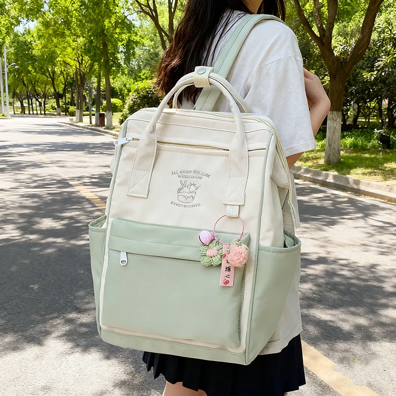 Large Japanese-Style School Backpack