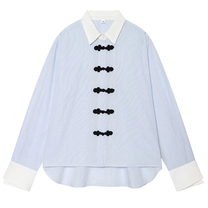 Oversized Striped Shirt