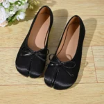 Leather Flats with Slit — Image 5