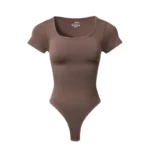 Women's Square Neck Bodysuit — Image 2